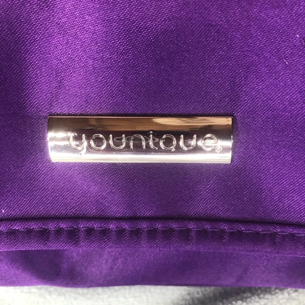 NWOT Prom Purple Crossbody Clutch Bag with Chain Strap